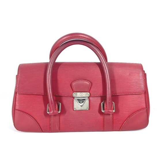 LOUIS VUITTON Red Leather Bag